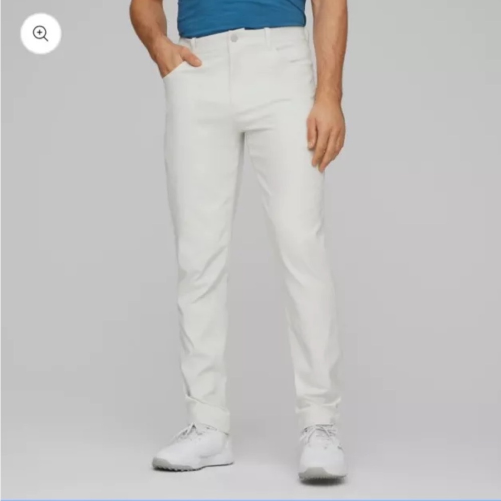 Puma Dealer Golf Pants Mens Golf Pants Sedate Gray 2023 28x32